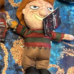 Striped Character Plush Toy Freddy Kruger Waddler